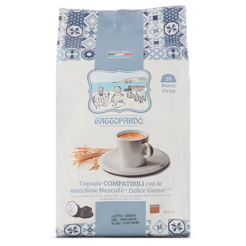 128 Capsule ORZO Gattopardo To.Da Compatibili Nescafé Dolce Gusto