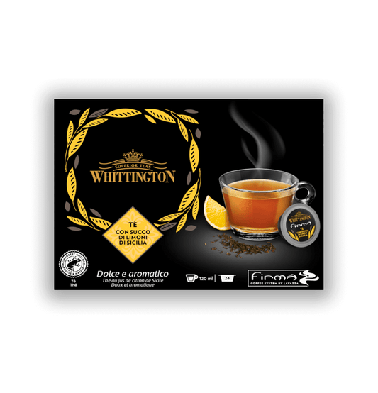 Capsule Firma | Bevande calde Whittington Tè RFA con succo di Limoni di Sicilia x 24