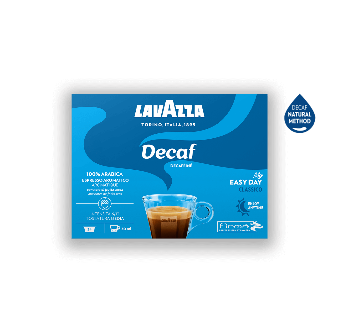 Capsule Firma | Espresso Intensità 6/13 DECAF x 24