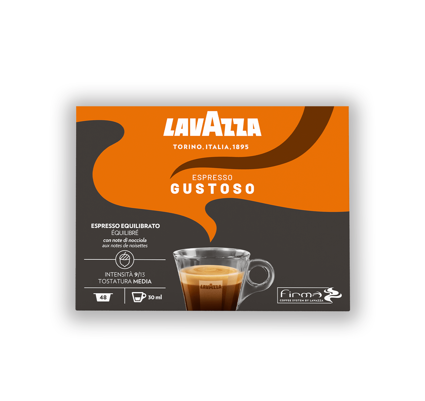 Capsule Firma | Espresso Intensità 9/13 Espresso Gustoso