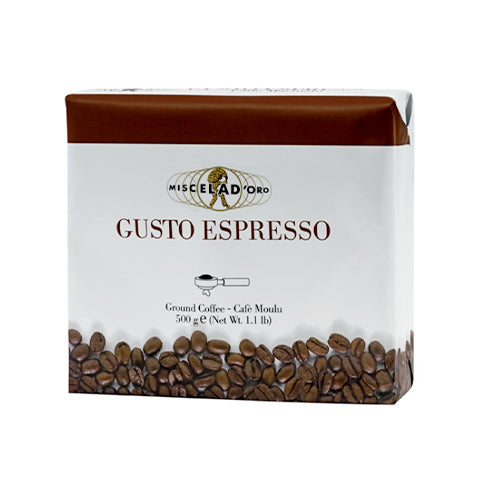 Bipack Gusto Espresso – 2 confezioni 250g – Caffè macinato