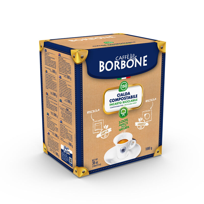 Cialde ESE 44 mm Caffè Borbone Miscela BLU X 150