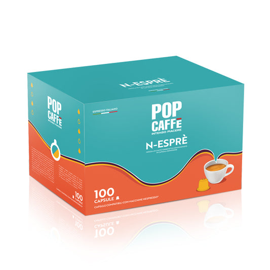 Capsule N-Esprè Miscela Cremoso Compatibili con macchine Nespresso x 100