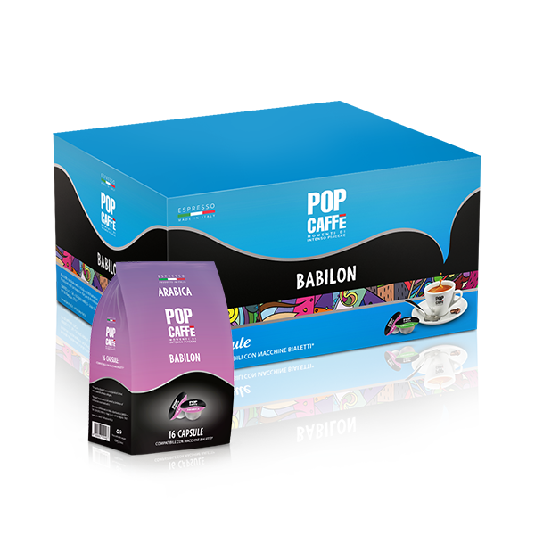 Pop Caffè Capsule Babilon Miscela Arabica x 96