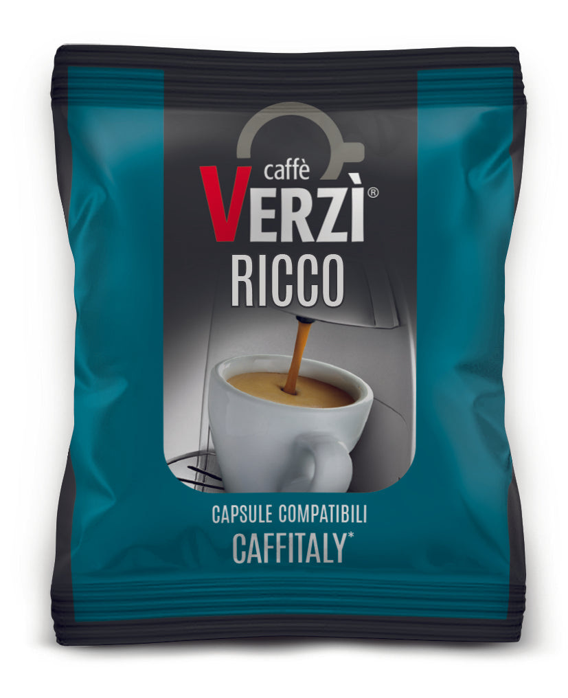 Verzi Capsule Compatibili Caffitaly - Aroma Ricco x 80