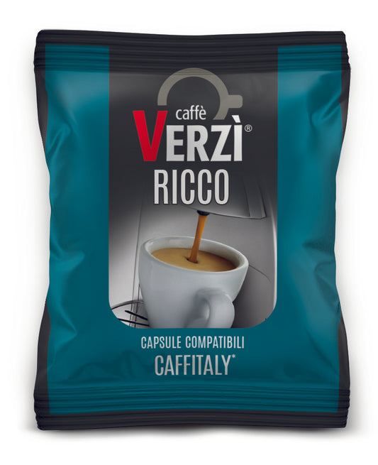 Verzi Capsule Compatibili Caffitaly - Aroma Ricco x 80
