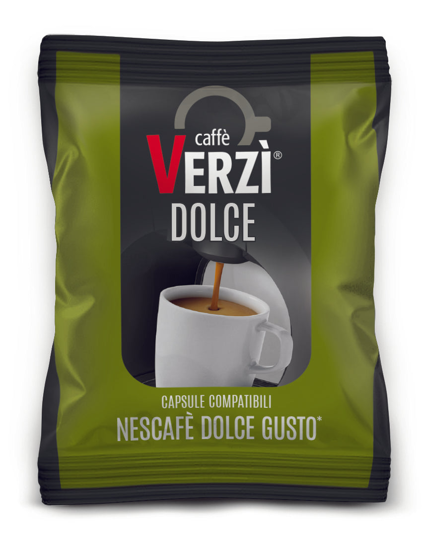 Verzi Capsule Compatibili Nescafè Dolce Gusto - Aroma Dolce x 50