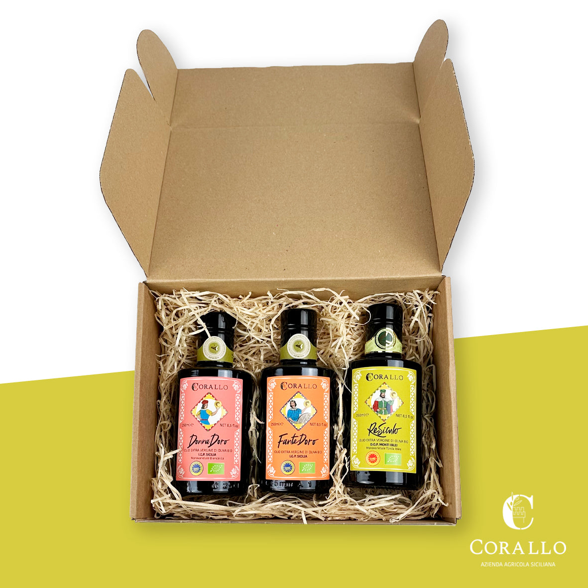 Olio EVO | BOX Degustazione Terre Corallo