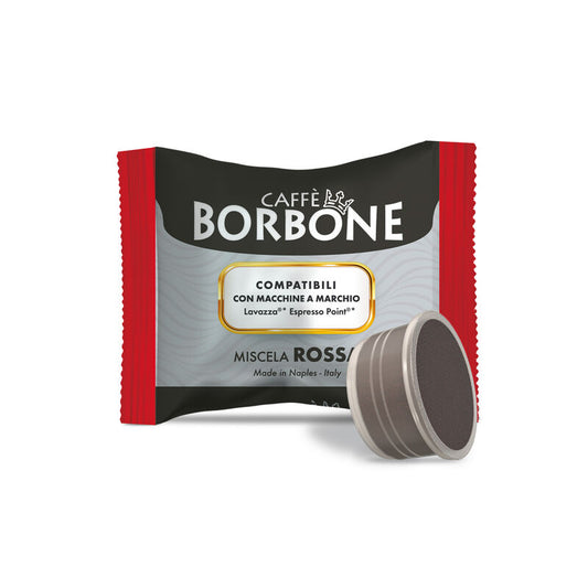 Capsule Borbone Compatibili Miscela ROSSA X 100