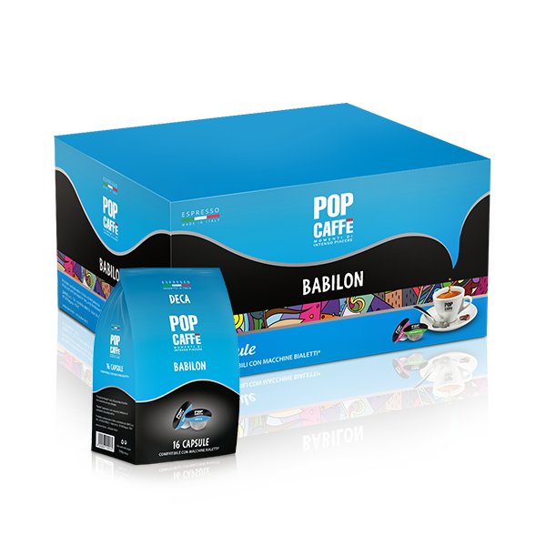 Pop Caffè Capsule Babilon Miscela Deca
