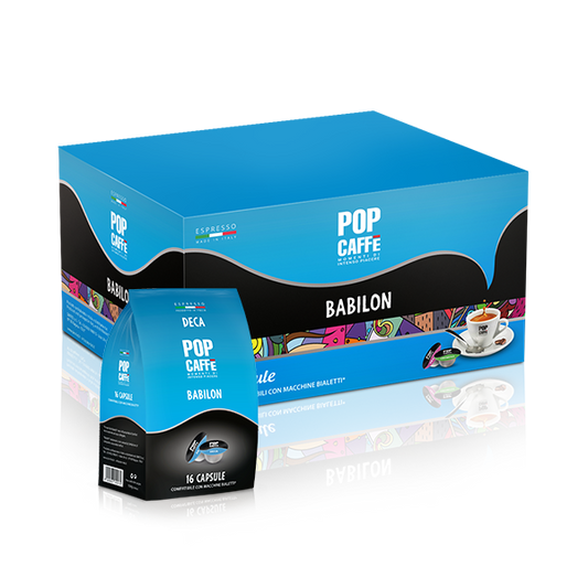 Pop Caffè Capsule Babilon Miscela Deca