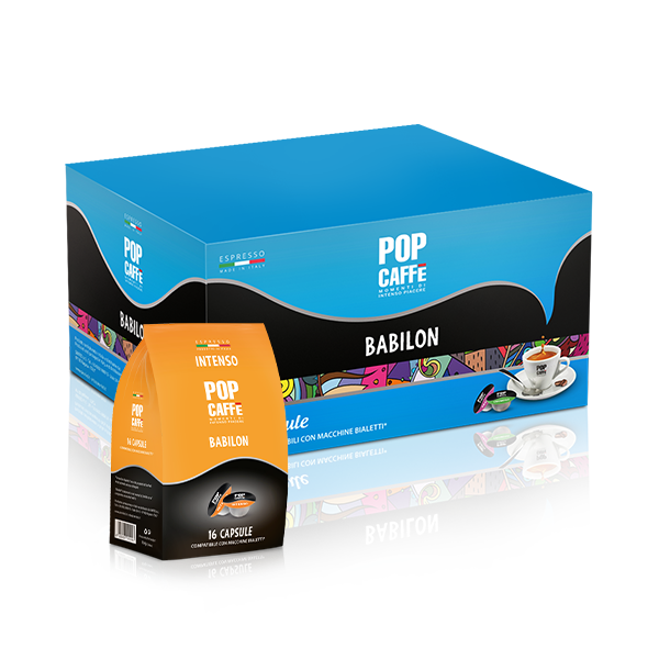 Pop Caffè Capsule Babilon Miscela Intenso x 96
